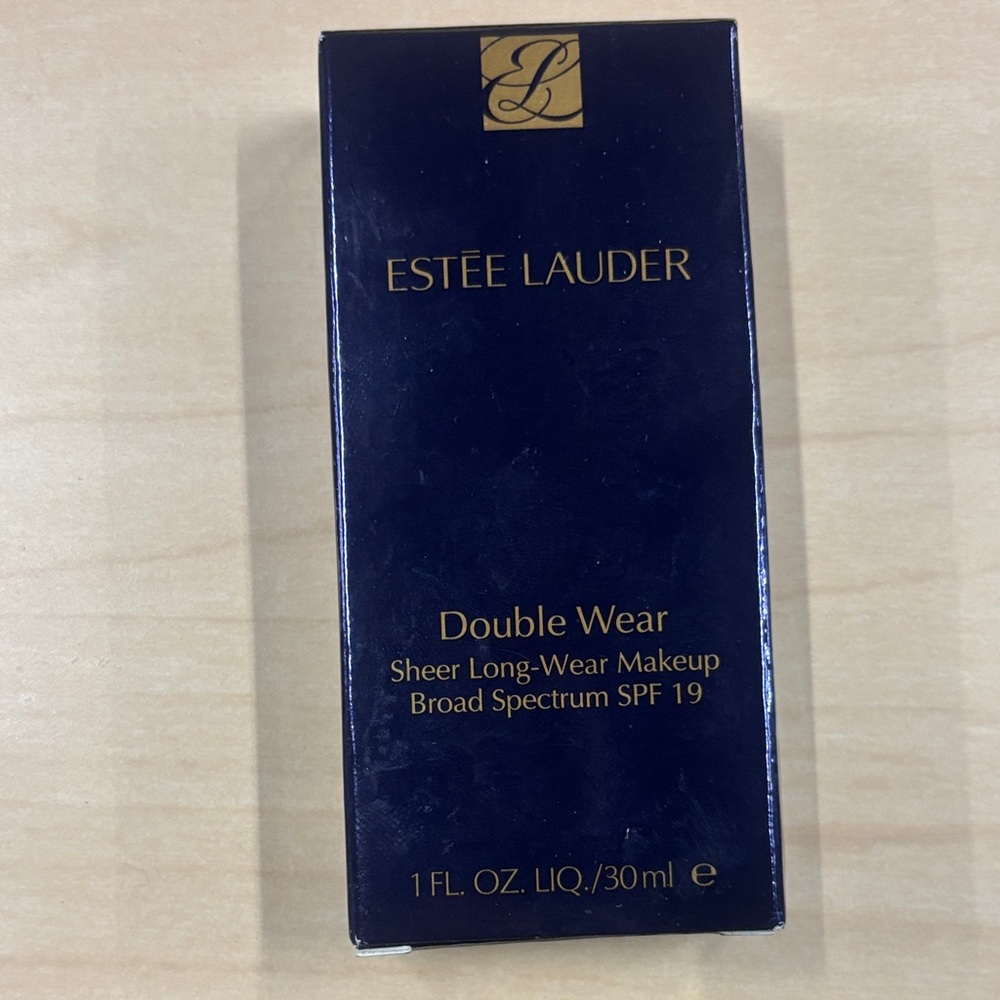 Estee Lauder Double Wear Makeup - Navy and Gold